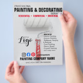 Flyer SCHILDEREN & DECOREREN (Hand)