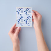 Flyer Sjabloon (Hand)