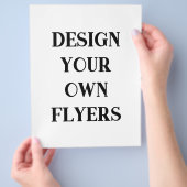 flyer sjabloon (Hand)