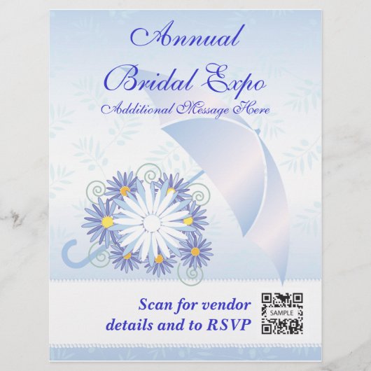 Flyer Sjabloon Bridal Expo (Voorkant)