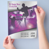 Flyer Sjabloon Dance (Hand)