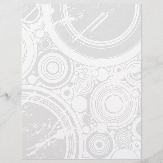 Flyer-Sjabloon: Grunge-cirkels: Vectorkunst Flyer (Voorkant)