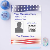 Flyer Sjabloon-kandidaat (Enkel)