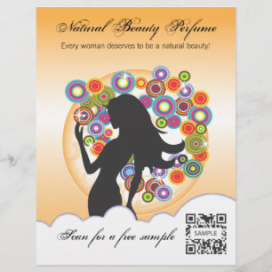 Flyer Sjabloon-parfum