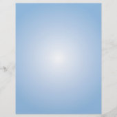 Flyer-Sjabloon: Radiale gradiënt: Blauw Flyer (Voorkant)