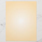 Flyer-Sjabloon: Radiale gradiënt: Geel Flyer (Voorkant)