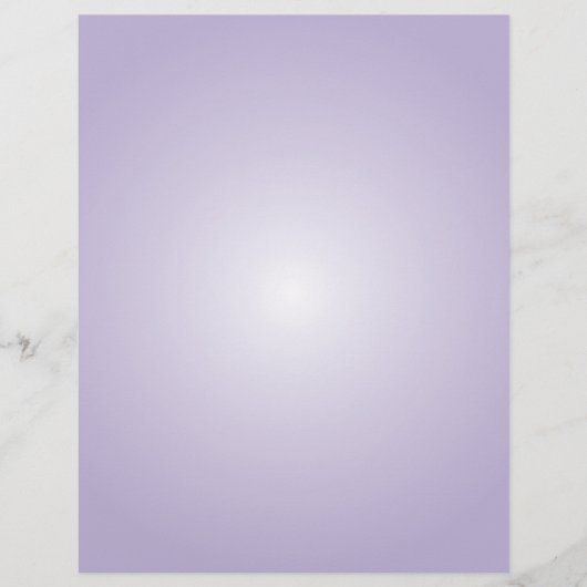 Flyer-Sjabloon: Radiale gradiënt: Paars Flyer (Voorkant)