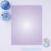 Flyer-Sjabloon: Radiale gradiënt: Paars Flyer (Enkel)