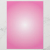 Flyer-Sjabloon: Radiale gradiënt: Roze Flyer (Voorkant)