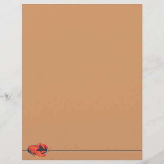 Flyer Sjabloon Seafood Restaurant (Achterkant)