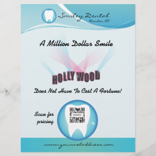 Flyer Sjabloon tandheelkundige zorg