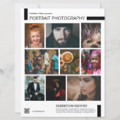 Flyer sjabloon voor fotografie-expositie (Voorkant)