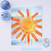 Flyer, Sunshine Painting Flyer (Enkel)