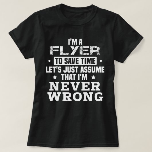 Flyer T-shirt (Design voorkant)