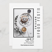 flyer - uitnodiging voor het festival (Voorkant / Achterkant)