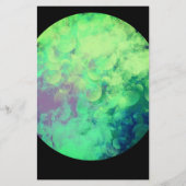 Flyer unieke exotische florale kleuren Halloween P (Achterkant)