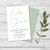 FLYER VAN Baby shower FLYER VAN BEGROTINGSPastel