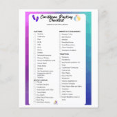 Flyer van de paklijst (Voorkant)