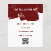 Flyer van de schilderwand (Achterkant)