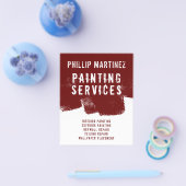 Flyer van de schilderwand (Enkel)