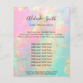 flyer van het opal fotoontwerp (Voorkant)