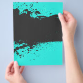 Flyer van Paint Splatter Party (Hand)