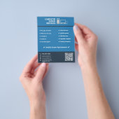 Flyer voor computerreparatie diensten (Hand)