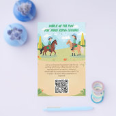  Flyer voor de Paardrijlessen van Kinderen (Enkel)