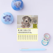 Flyer voor de verkoop van Great Dane-puppy's (Enkel)