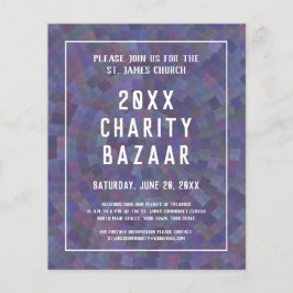 Flyer voor een Charity Event, Bazaar of Pot Luck