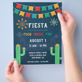 Flyer voor feestviering (Hand)