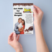 Flyer voor gewichtsverlies (Hand)