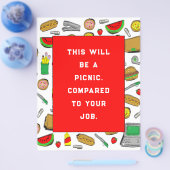 Flyer voor het zomerfeest van het bedrijf (Enkel)