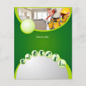 Flyer voor klusjesman en onderhoud thuis (Achterkant)