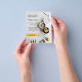 flyer voor kookevenementen (Hand)