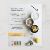flyer voor kookevenementen (Voorkant)