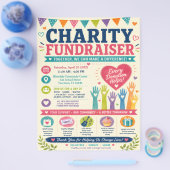 Flyer voor liefdadigheidsactie (Enkel)