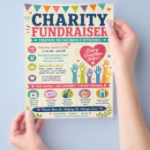 Flyer voor liefdadigheidsactie (Hand)