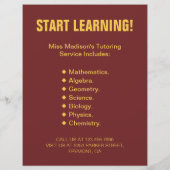 Flyer voor middelbare schoolbegeleider (Achterkant)