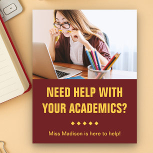 Flyer voor middelbare schoolbegeleider