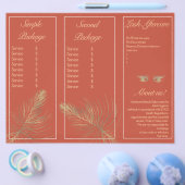 Flyer voor moderne wimperservicebrochure (Enkel)