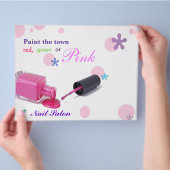 Flyer voor nagelstudio (Hand)