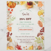 flyer voor promotie van de bloementeelt (Voorkant)