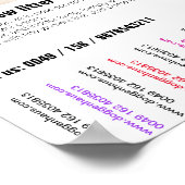 Flyer voor puppyverkoop met QR-code Poster (Hoek)