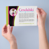 Flyer voor schoonmaakdienst (Hand)