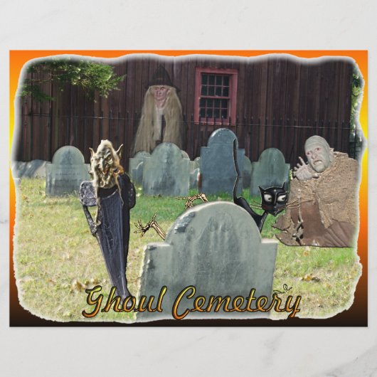 Flyer voor Spookhuis (Voorkant)