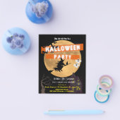 Flyer voor uitnodiging voor budget Halloween-feest (Enkel)