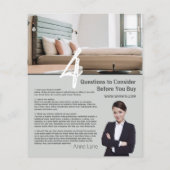 Flyer voor vastgoedmakelaar (Achterkant)