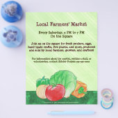 Flyer voor verse producten (Enkel)