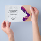 Flyer voor visagist (Hand)